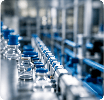 Production line vials